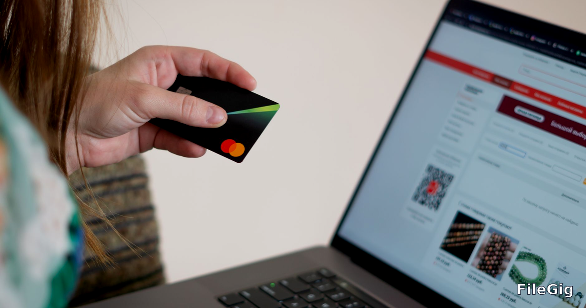 A creative workspace with digital products on screen, representing a marketplace of digital files for sale